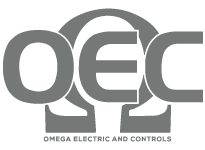 Omega Electric & Controls Fort St. John British Columbia Logo Grey